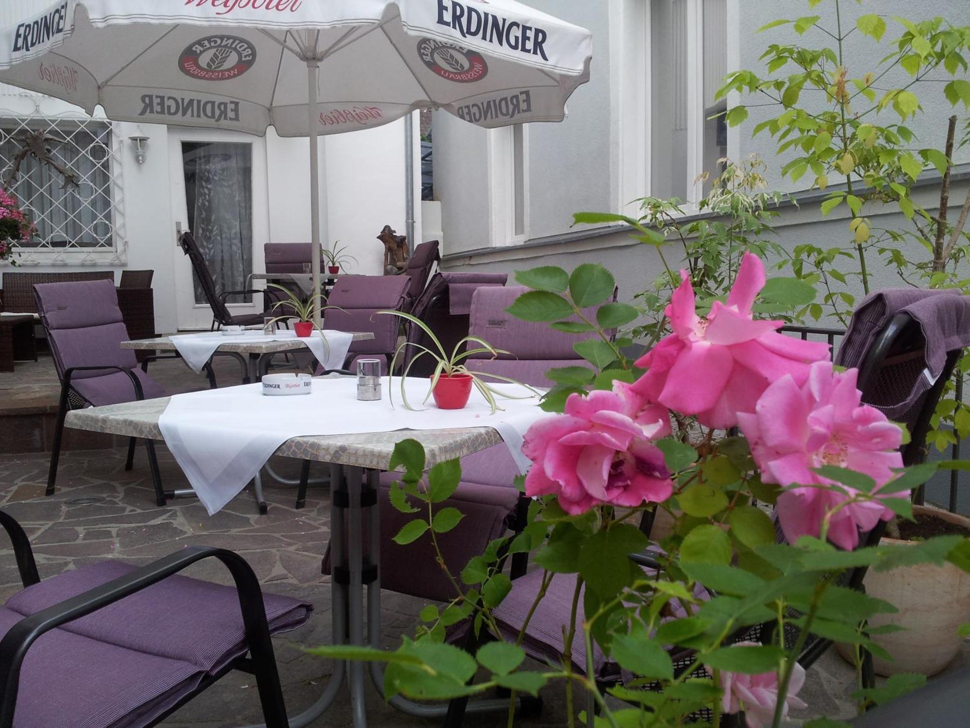 Hotel Krone Am Park Bad Kissingen Bagian luar foto